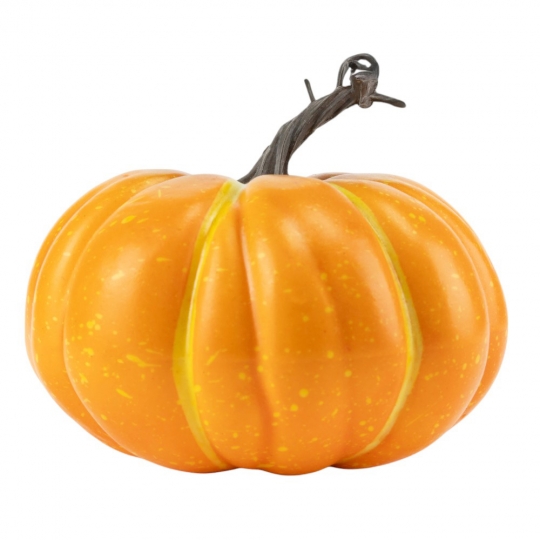 Декоративний гарбуз "Осіння класика" 15 см