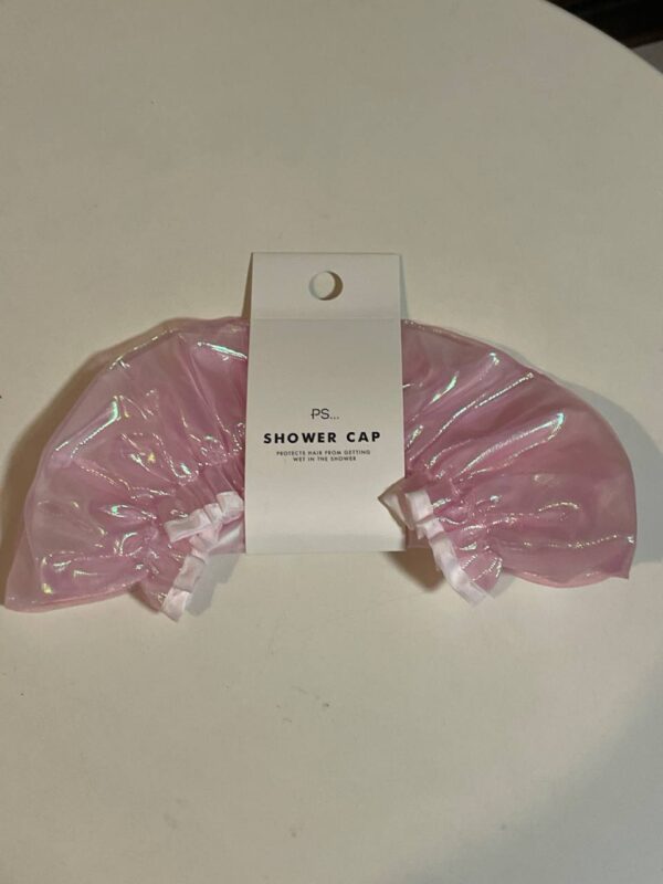 Шапочка для душу блискуча Primark рожева райдужна