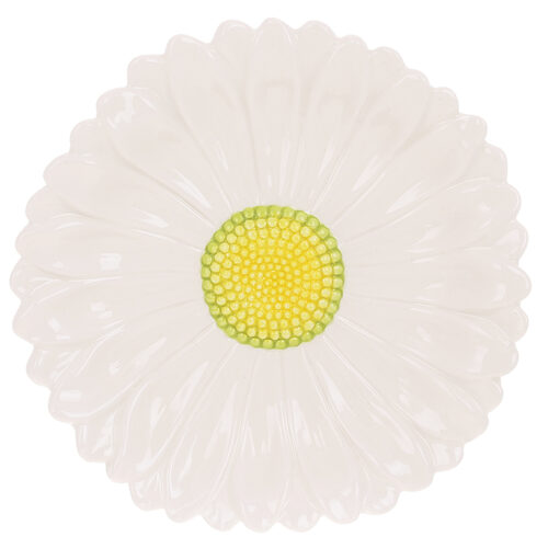 Тарілка керамічна "Ромашка" D21 см