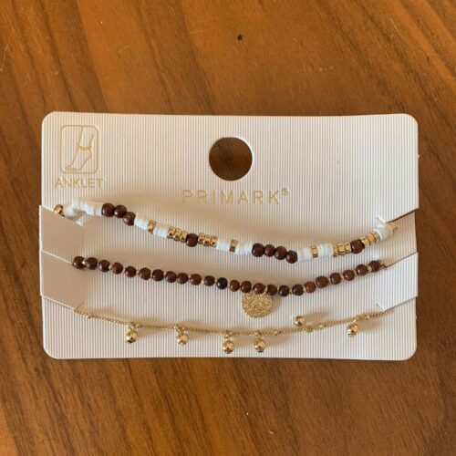 bf07906e-dc8a-4250-9623-0e04c09bd7a3.jpg Прикраса на ногу Primark з камінцями/бісер 3 шт