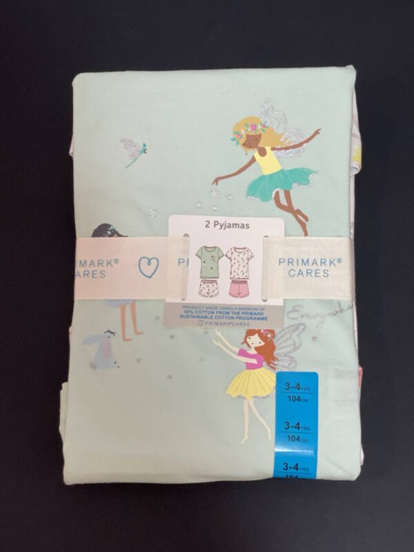 Піжама дитяча весна-літо "Фея" Primark котон 1 шт