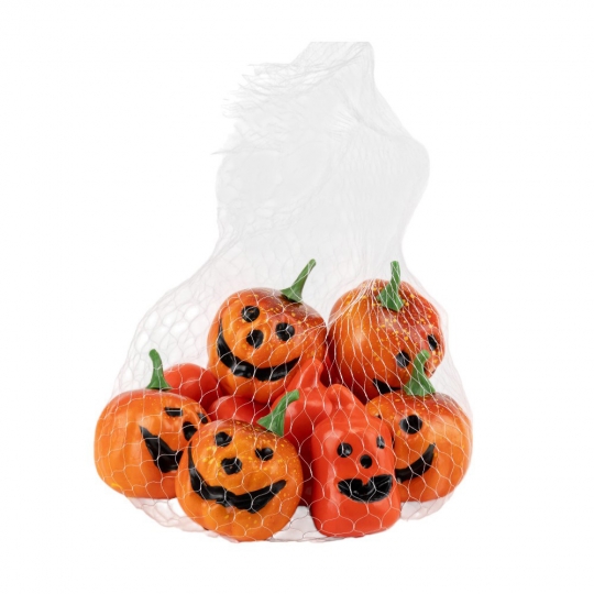Декоративний гарбуз "Атмосфера Хелловіну" 7 см 1 шт