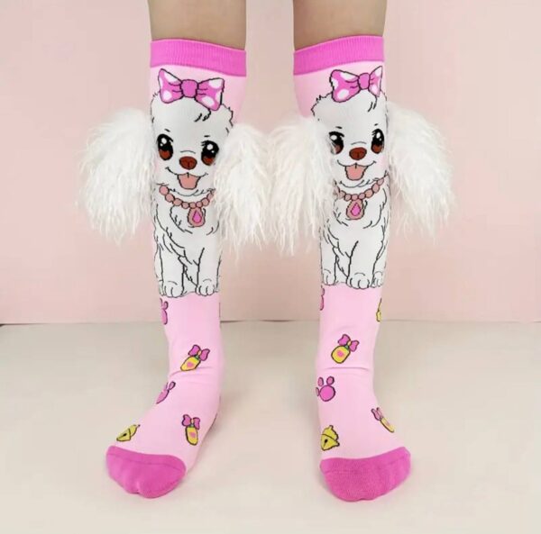 Шкарпетки/ Підколінки дитячі "Собачка" мікс кольорів