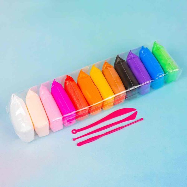 Пластилін-ліпака 12 кольорів