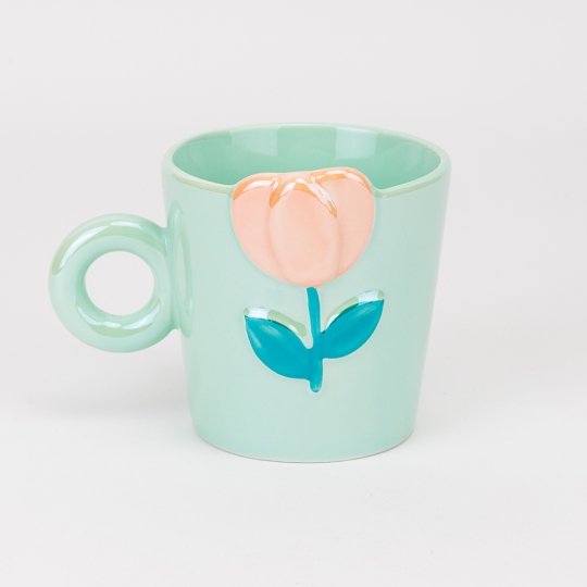Чашка керамічна "Тюльпан" 350 мл