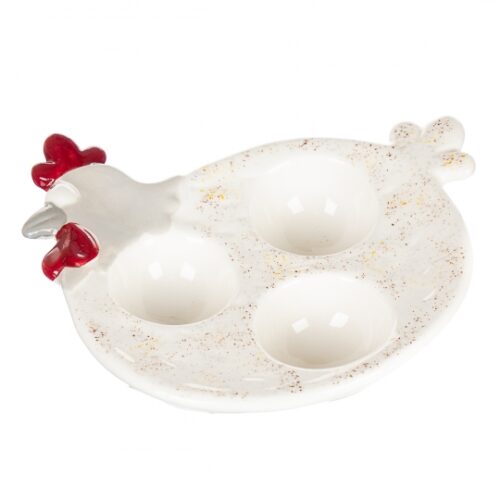 Підставка керамічна для 3 яєць "Курочка"