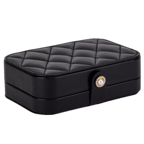 Скринька для прикрас з екошкіри "Перлина" (16*11*5 см) мікс кольорів