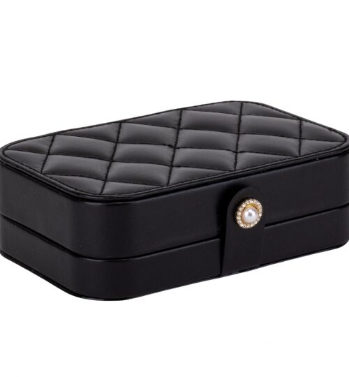 Скринька для прикрас з екошкіри "Перлина" (16*11*5 см) мікс кольорів