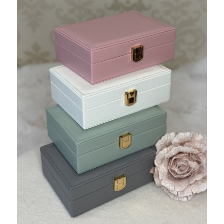 Скринька для прикрас з екошкіри "Світлі мрії" (16,5*12*6см)