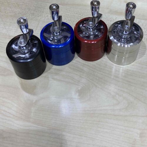 Гріндер/ Органайзер/коробок для канабісу з подрібнювачем металевий з млинком