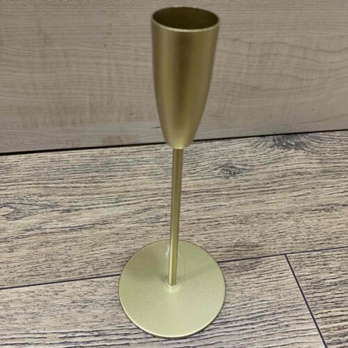 Підсвічник металевий на ніжці Primark золото