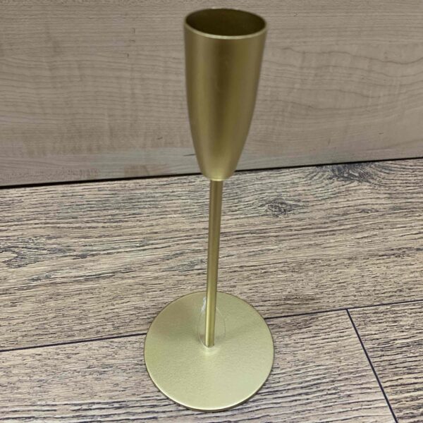 Підсвічник металевий на ніжці Primark золото