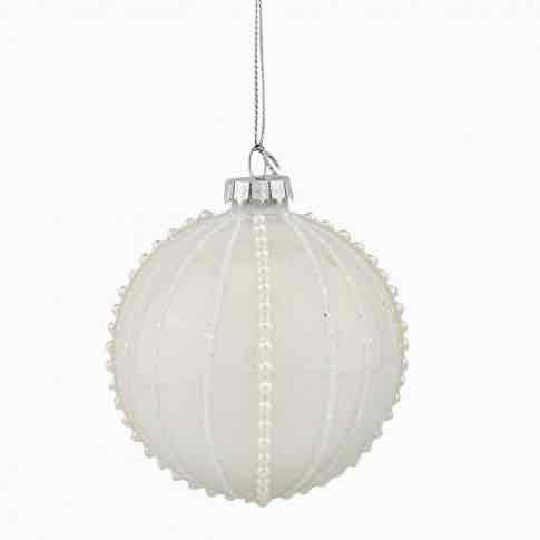 Ялинкова Куля "Мільфей" 8см (скло)