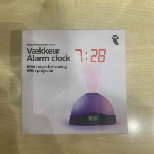 Годинник/ Будильник з проектором часу Tiger