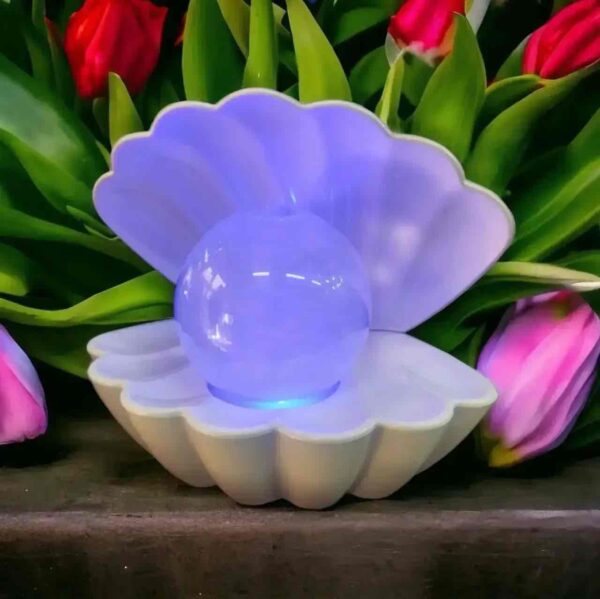 Нічник LED "Мушля з перлиною" USB зарядка