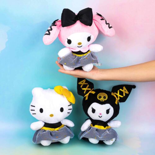 c62a0051-ef02-44be-8711-d9d72984aa24.jpg Мʼяка Іграшка "Kuromi Hello Kitty& Friends/ Куромі/Мелоді/Кітті" 20 см