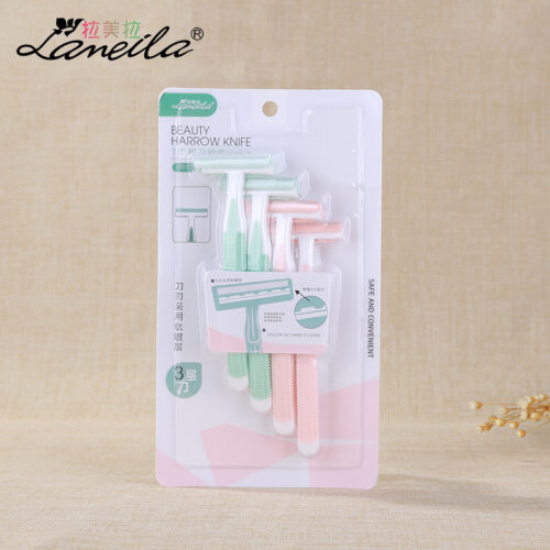 Бритва для гоління Latina, 3-шарова, набір 4 шт