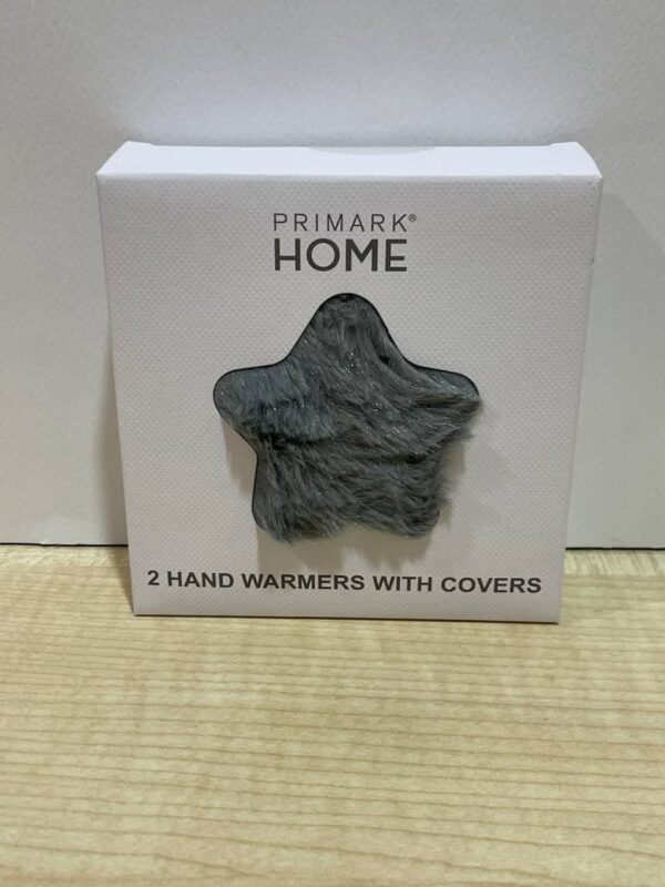 Грілка кишенькова водяна "Зірочки" Primark пухнасті 2 шт