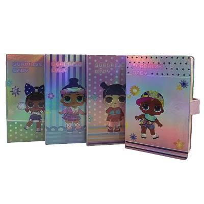 Блокнот В6 JO "LOL" на магніті блискучий мікс 112 арк. лінія