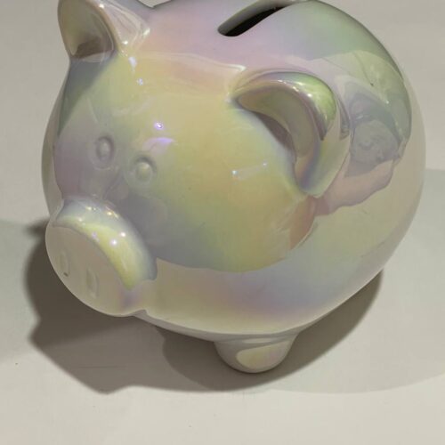 Скарбничка керамічна "Порося" Tiger перламутрова