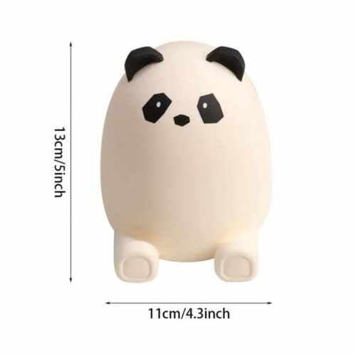 Скарбничка силіконова "Панда/ Ведмедики" 11*13 см