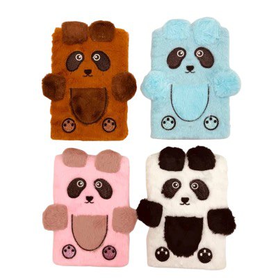 Блокнот А5 плюшевий JO "Ведмедик" 80 арк. клітинка