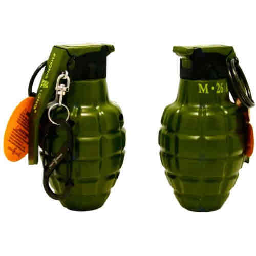 Запальничка-брелок газова "Граната" Zhong Long рельєфна