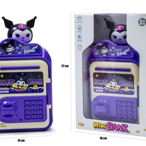 Скарбничка-сейф "Kuromi/ Куромі" з кодовим замком