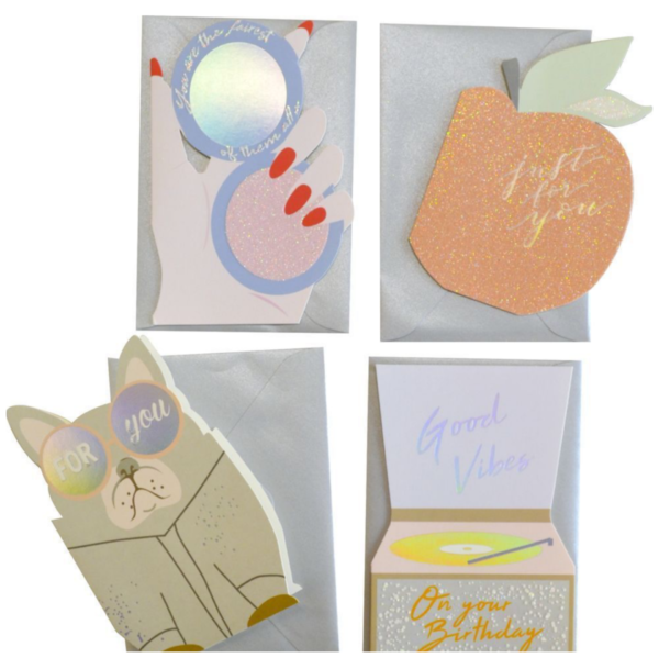 Листівка 3D з конвертом і з листом для побажань