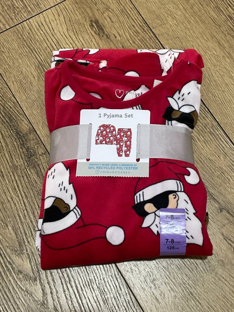 Піжама дитяча Primark "Ho-ho-hо" флісова