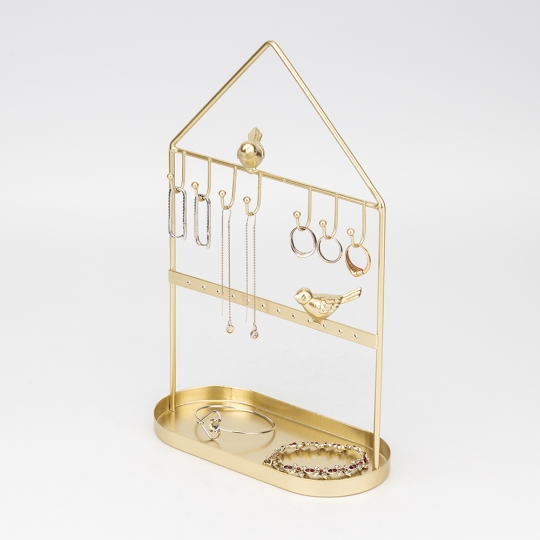 Настільна підставка для прикрас "Золотий будинок" 29 см метал