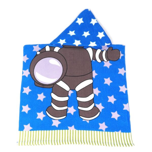 Рушник-Пончо "Космонавт" з мікрофібри (60х60 см)