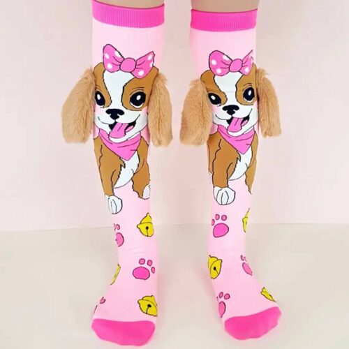 cd377ae1-e1d1-4122-aff8-46a034a26761.jpg Шкарпетки/ Підколінки дитячі "Собачка" мікс кольорів