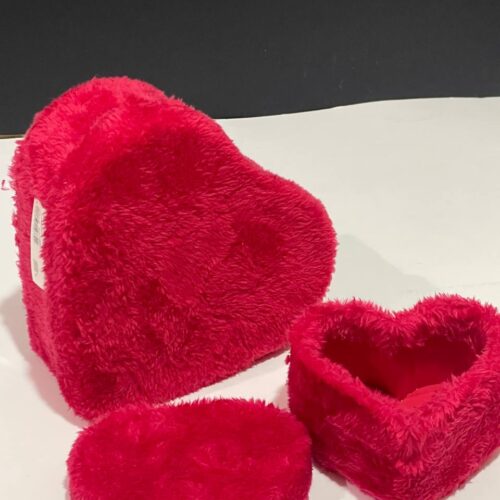 Скринька / Подарункова коробка "Серце" S Tiger плюшева