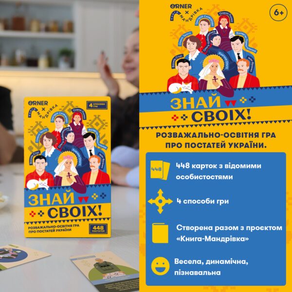 Розмовна гра «Знай своїх» Orner