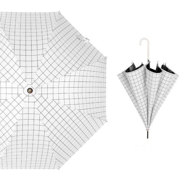 Парасоля-трость півавтомат "Геометрія" 8 спиць D 106 см