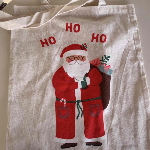 Шоппер/ Екосумка «Ho-Ho-Ho” Tiger Новорічний