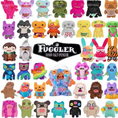 М'яка іграшка Брелок-сюрприз "Fuggler/ Фуглер Original» 17 см + 3 картки