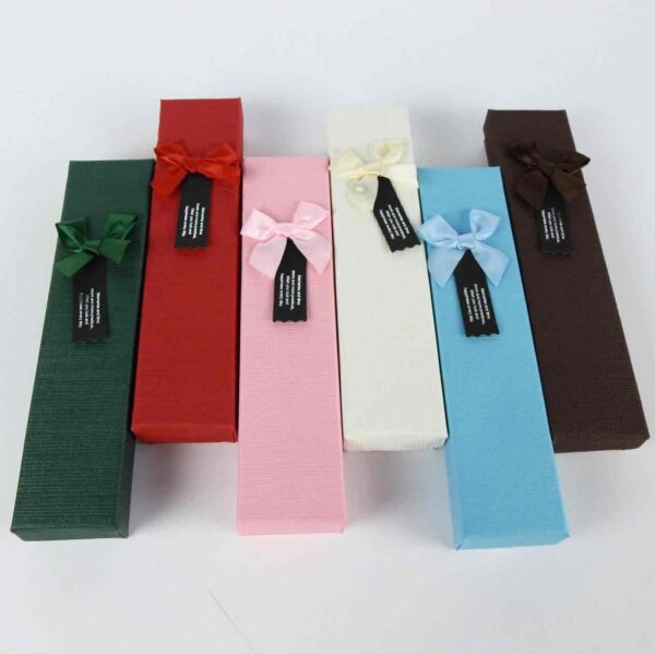 Коробочка для прикрас з паралоновою подушкою (20*4,5*2,7) мікс кольорів