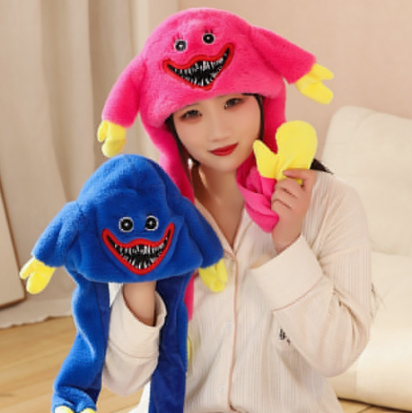 Шапка з рухливими вушками "Хаггі Ваггі" та підсвіткою