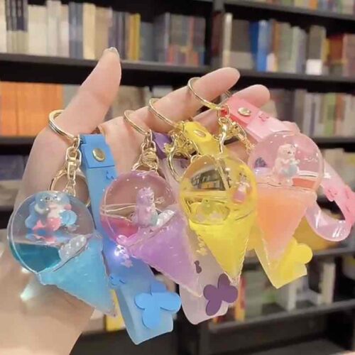 Брелок з рідиною "Морозиво"