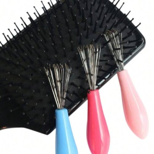 Щіточка для чистки щіток для волосся металева
