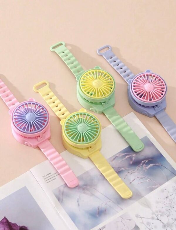 Браслет міні-вентилятор мікс кольорів