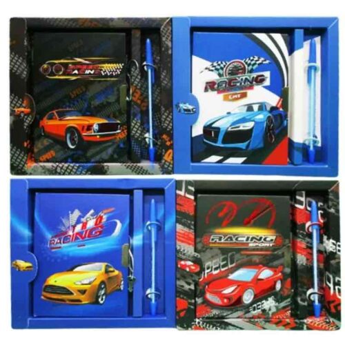 d23094b8-a56e-4583-835d-93cfe5df41f1-2.jpg Блокнот А5 на замку в коробці "Тачки" + Ручка 50 арк/ лінійка