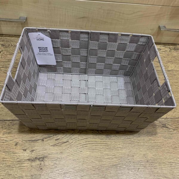 Органайзер/ Корзинка "Перепльот" середня Primark прямокутна сіра (36*28*16)