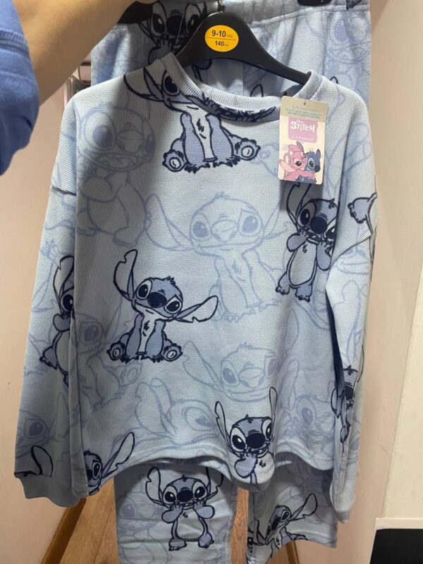 Піжама дитяча "Stitch/Стітч" Primark котон/поліестер в рубчик