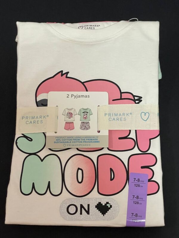 Піжама дитяча весна-літо "Лінивець" Primark котон 1 шт