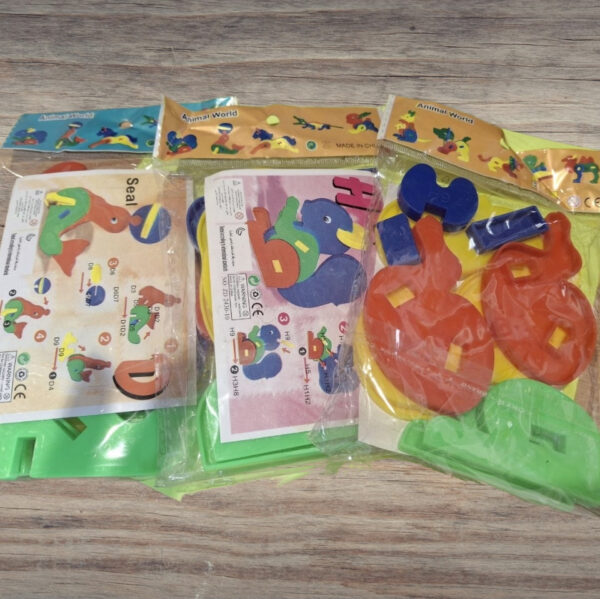 Конструктор пластиковий "Animal world"