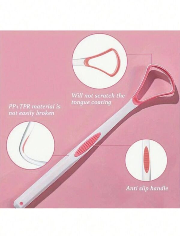 Скребок для гігієни язика мікс кольорів