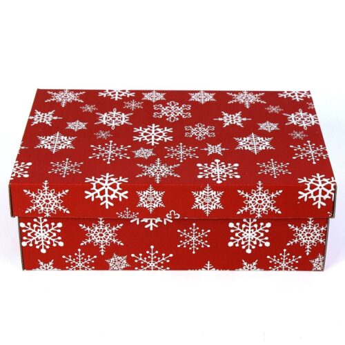 d7230b76-5196-4775-887b-68628788a75c-1.jpg Коробка подарункова з мікрогофрокартону (30*20*10 см) Новорічна червона